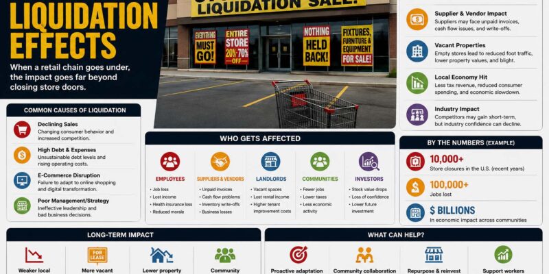 retail chain liquidation effects