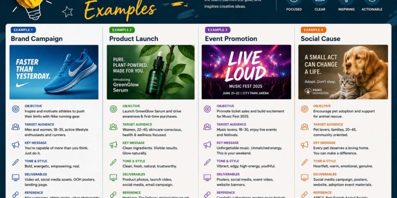 creative brief examples