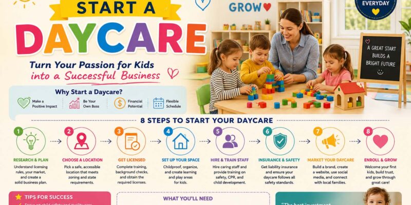 how to start a daycare