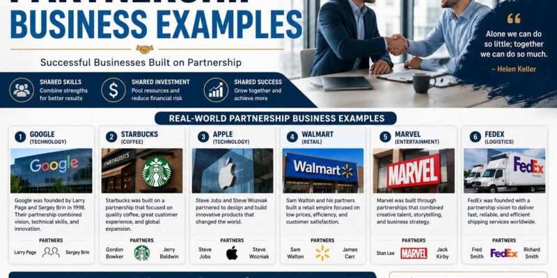 partnership business examples