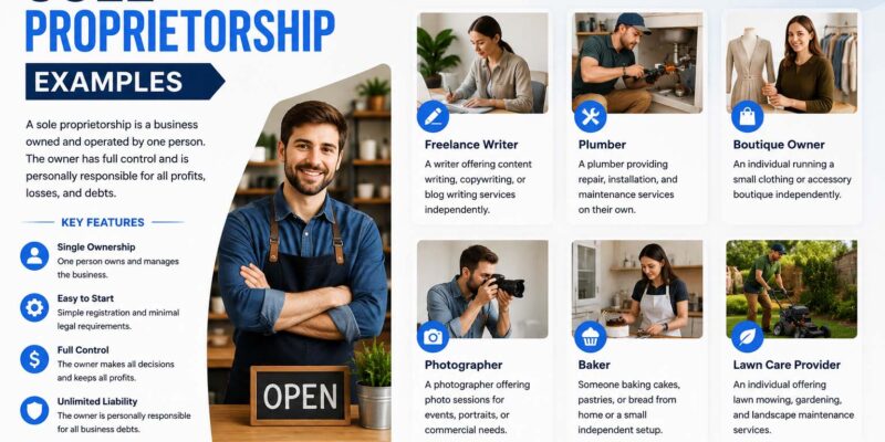 sole proprietorship examples
