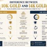 difference between 10k and 14k gold
