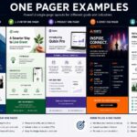 One Pager Examples: Simple Templates and Ideas for Business Success one pager examples