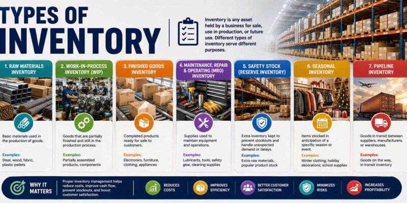 types of inventory