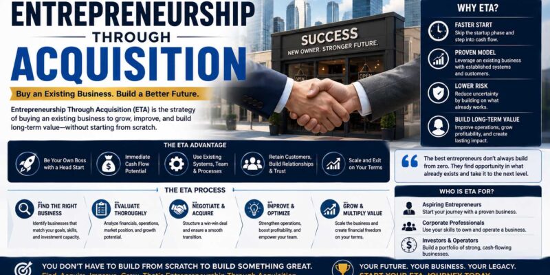 entrepreneurship through acquisition