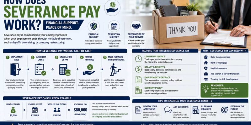 how does severance pay work