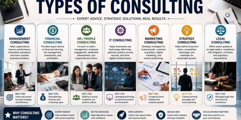 types of consulting