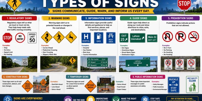 types of signs